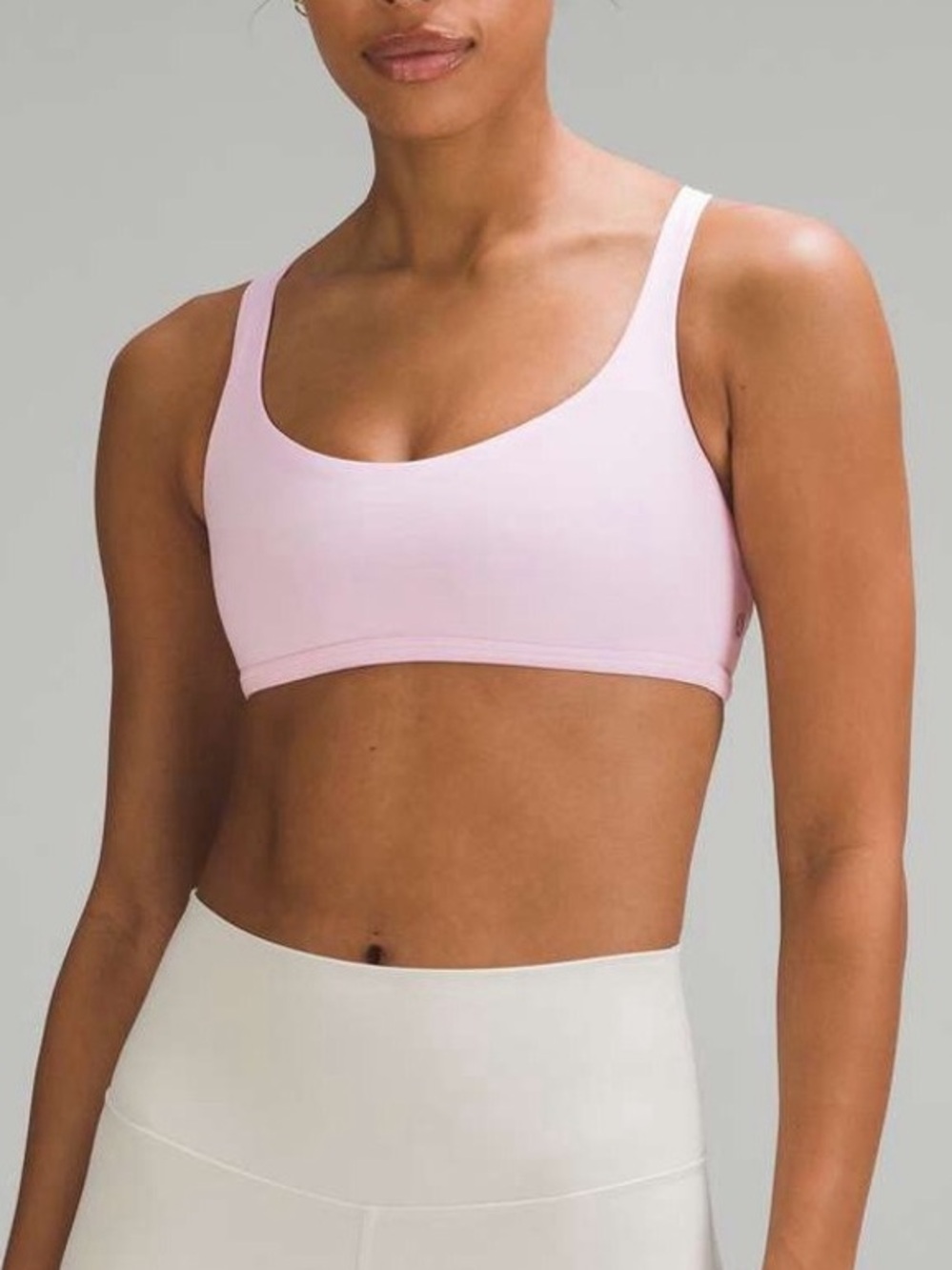 Lululemon “Free To Be Wild” Sports Bra in Misty Pink